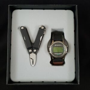 New Boxed Gift Set - Energy Zone Chronograph Watch and 9 Function Pocket Tool
